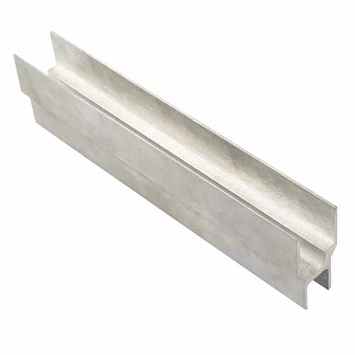 Industrial Aluminum Profile Guide Rail Extrusion Structural